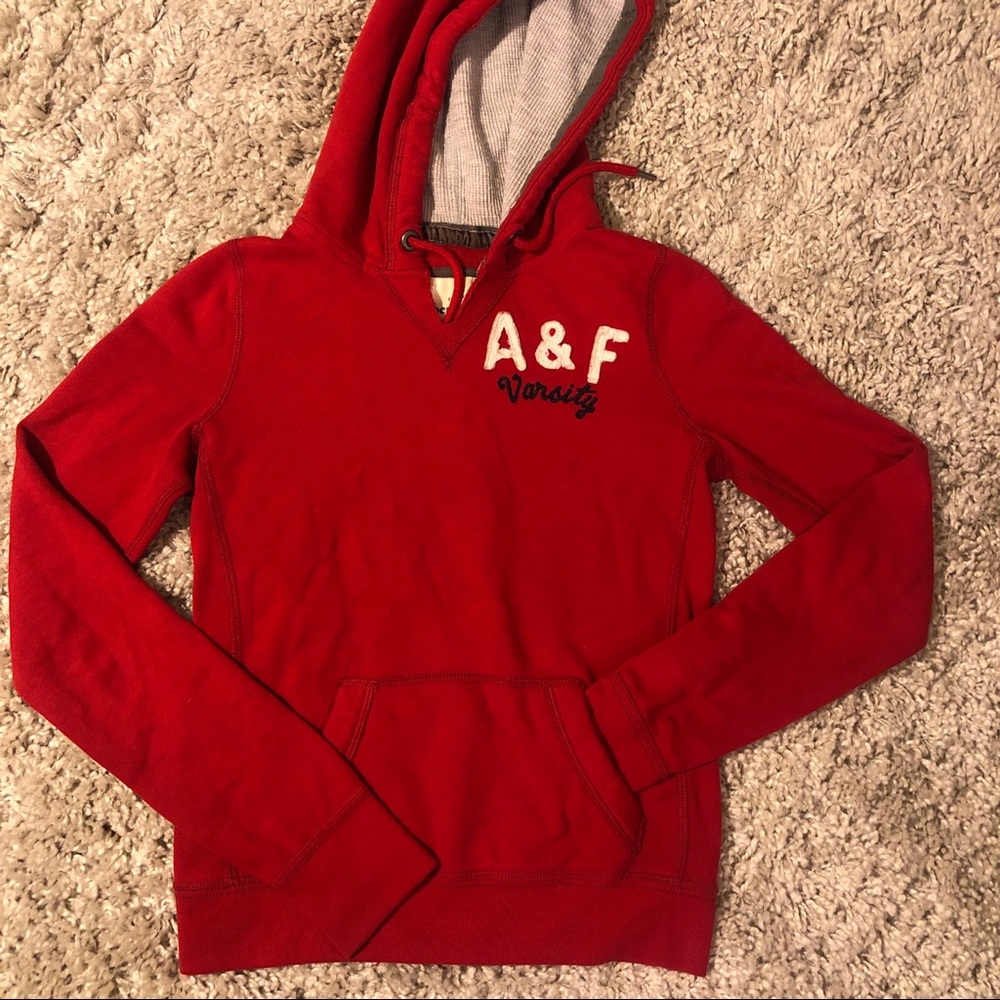 Abercrombie and Fitch hoodie with drawstring - S